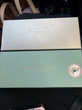 Anastasia Mint Green and Metallic Rose Gold Palette Boxes